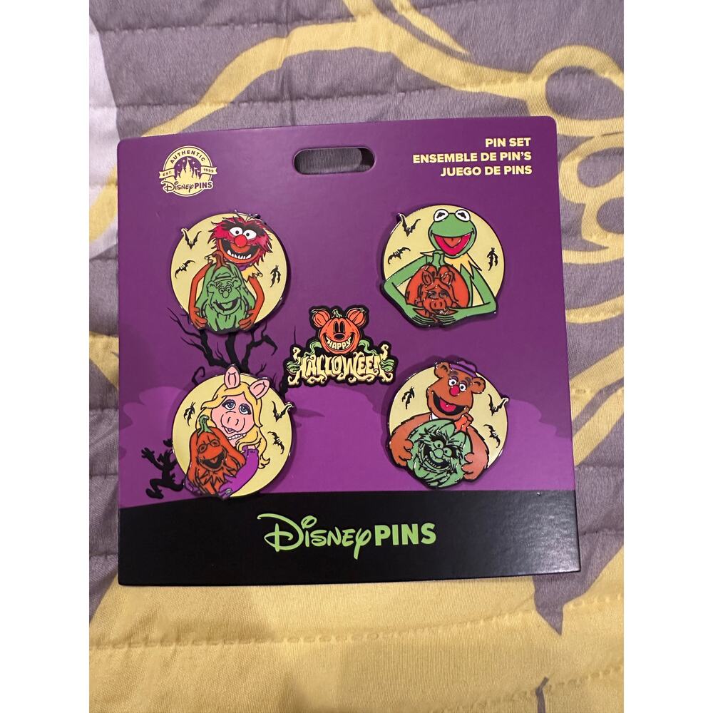 NWT Disney Authentic Muppets Halloween 2024 Booster Pin Set